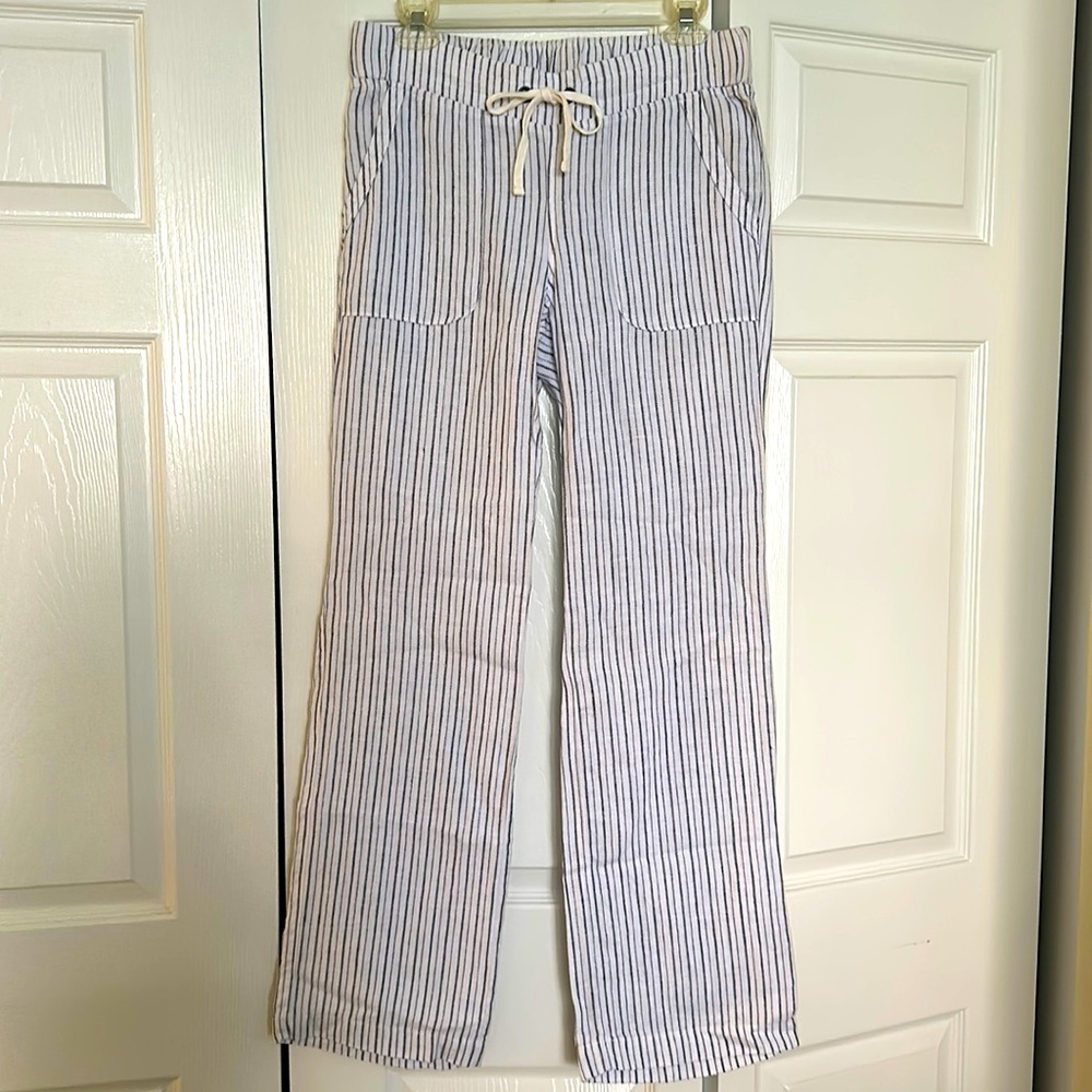 Athleta linen pants size 6